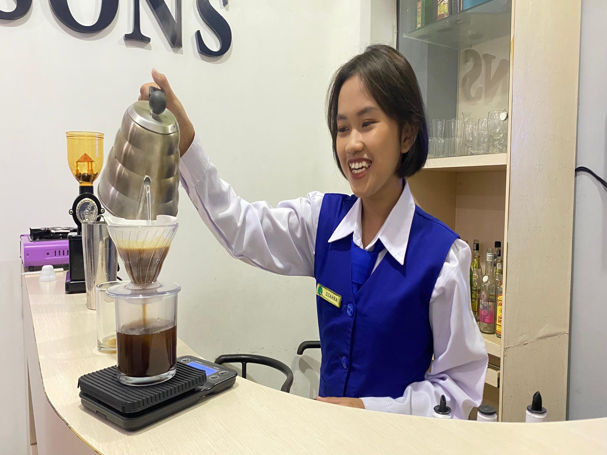 Praktek Barista